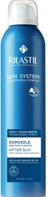 RILASTIL Rilastil Sun system after-sun spray transparant 200 ml verzachtend en verfrissend