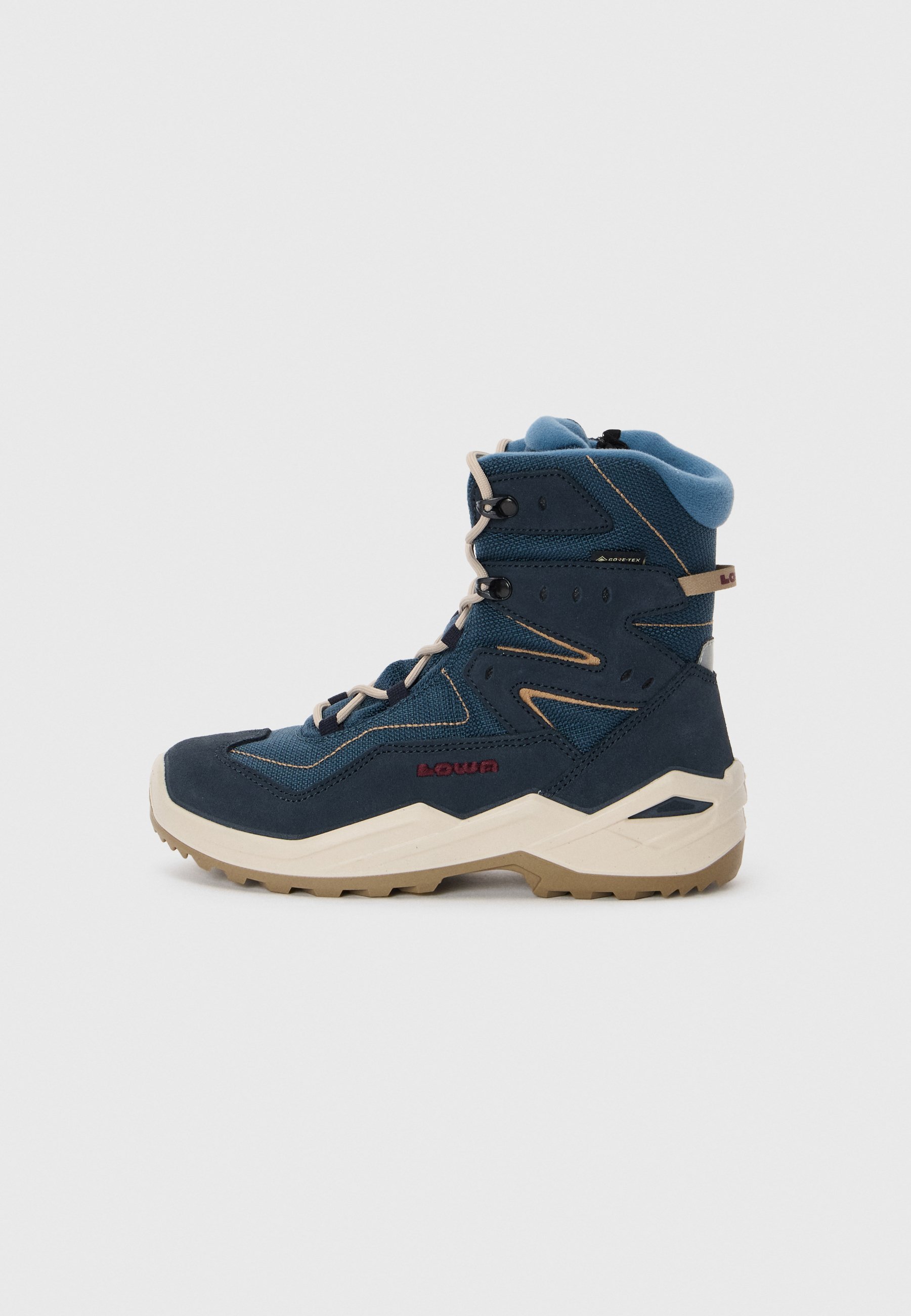 Lowa LINO GTX UNISEX - Winterlaarzen - marineblauw/duin