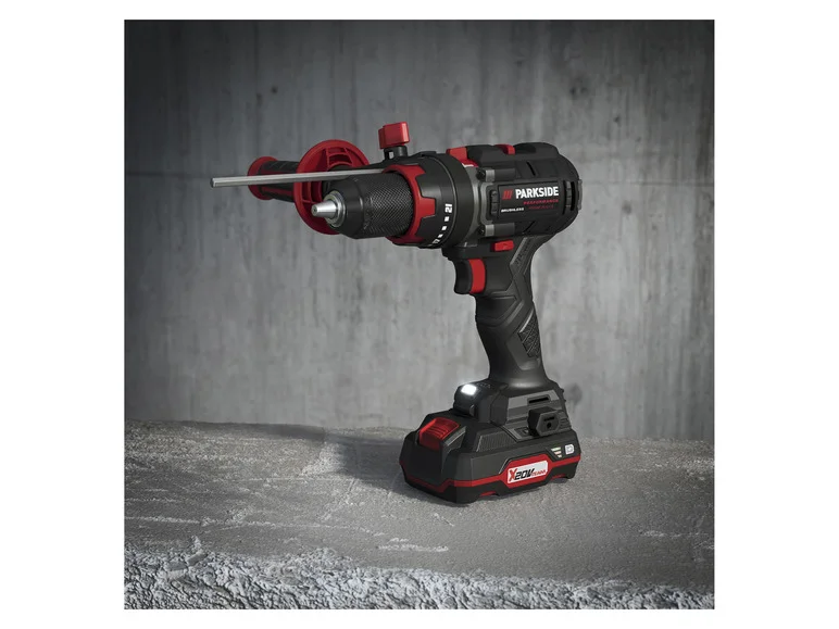 Furadeira/Parafusadeira de Impacto Sem Fio PARKSIDE PERFORMANCE® PSBSAP 20-Li C3, 20 V