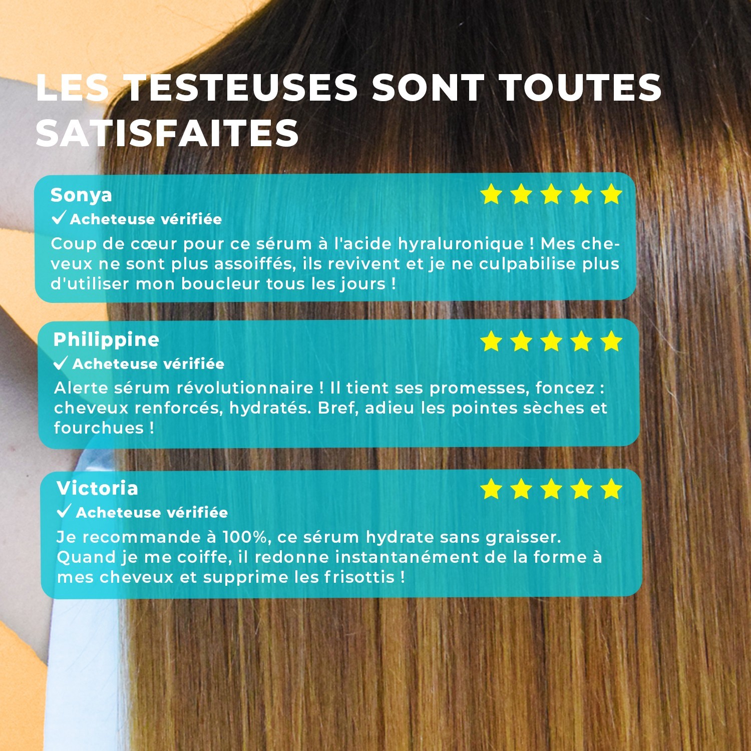 Energie Fruit serum capillaire sos hydratation intense - cheveux deshydrates - acide hyaluronique