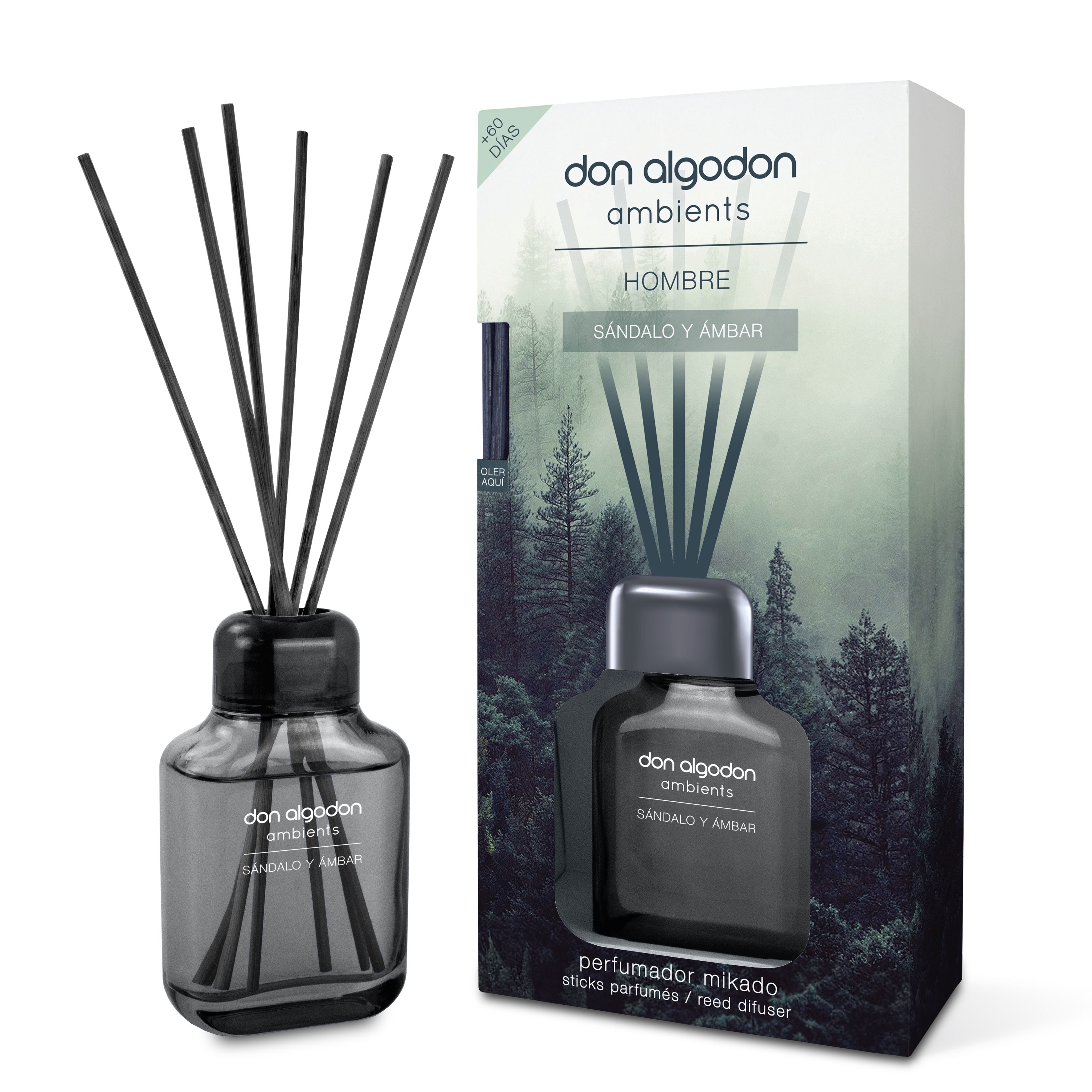 Mikado Sandalovo drvo i ćilibar za muškarce Osvježivači zraka i svijeće