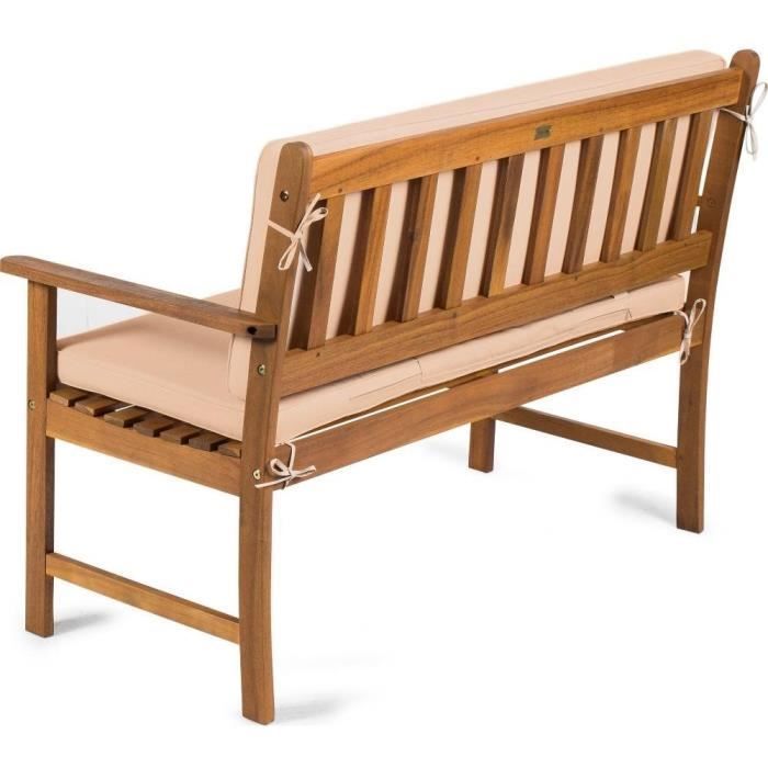 Banco de jardim de 2 lugares - Fieldmann - FDZN 4013-T