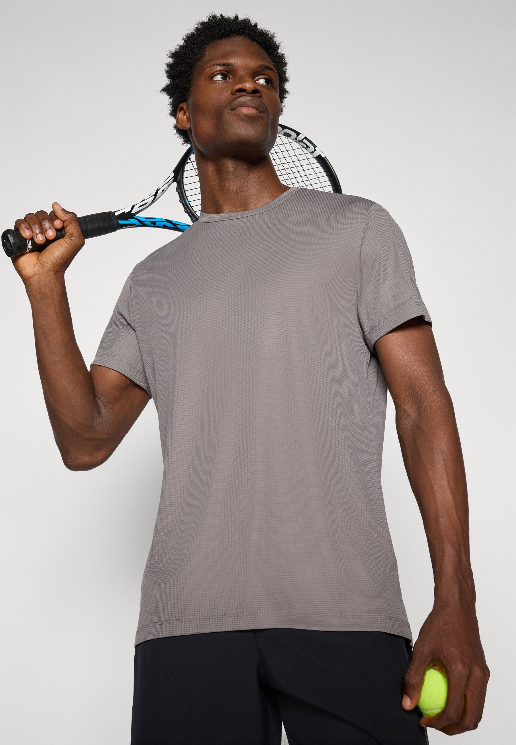 Björn Borg LIGHT - T-shirt stampata - grigia