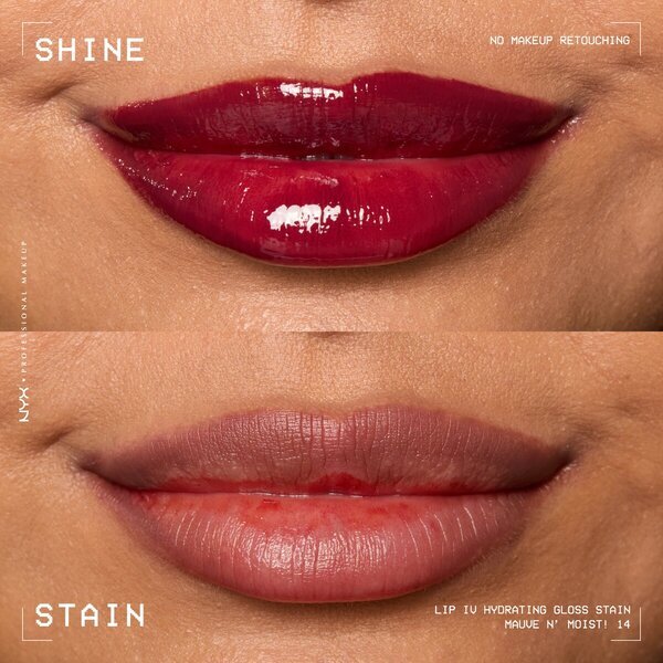 NYX Professional Makeup Lip IV hidratantni sijaj za ustnice odtenek 14 Mauve N' Moist