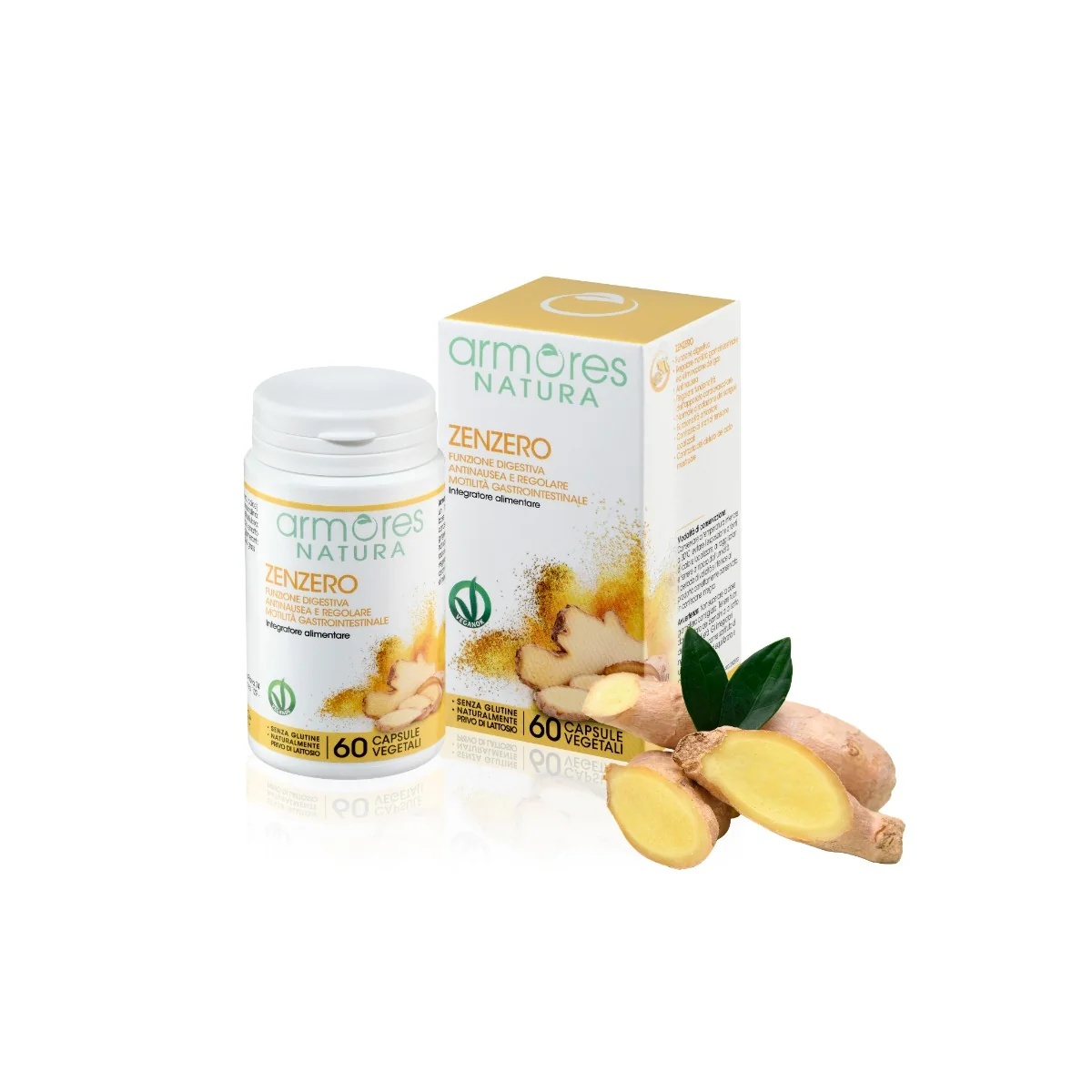 ARMORES Armores Natura Ginger 60 comprimidos