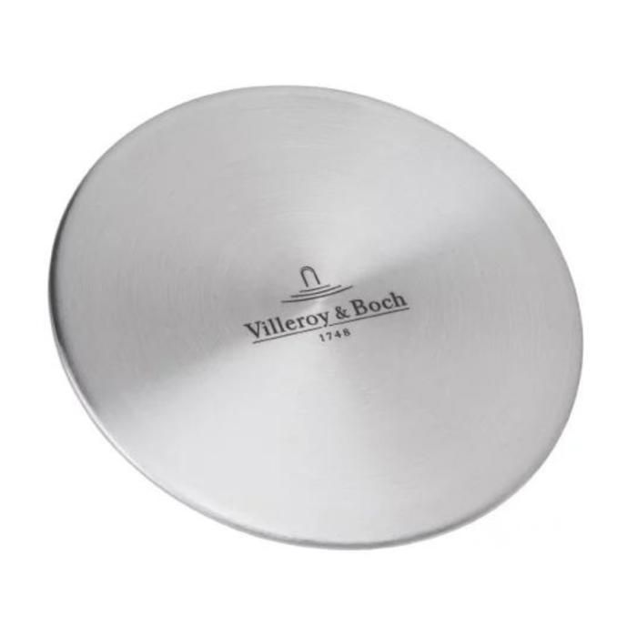 VILLEROY & BOCH Spülbeckenablaufdeckel aus massivem Edelstahl