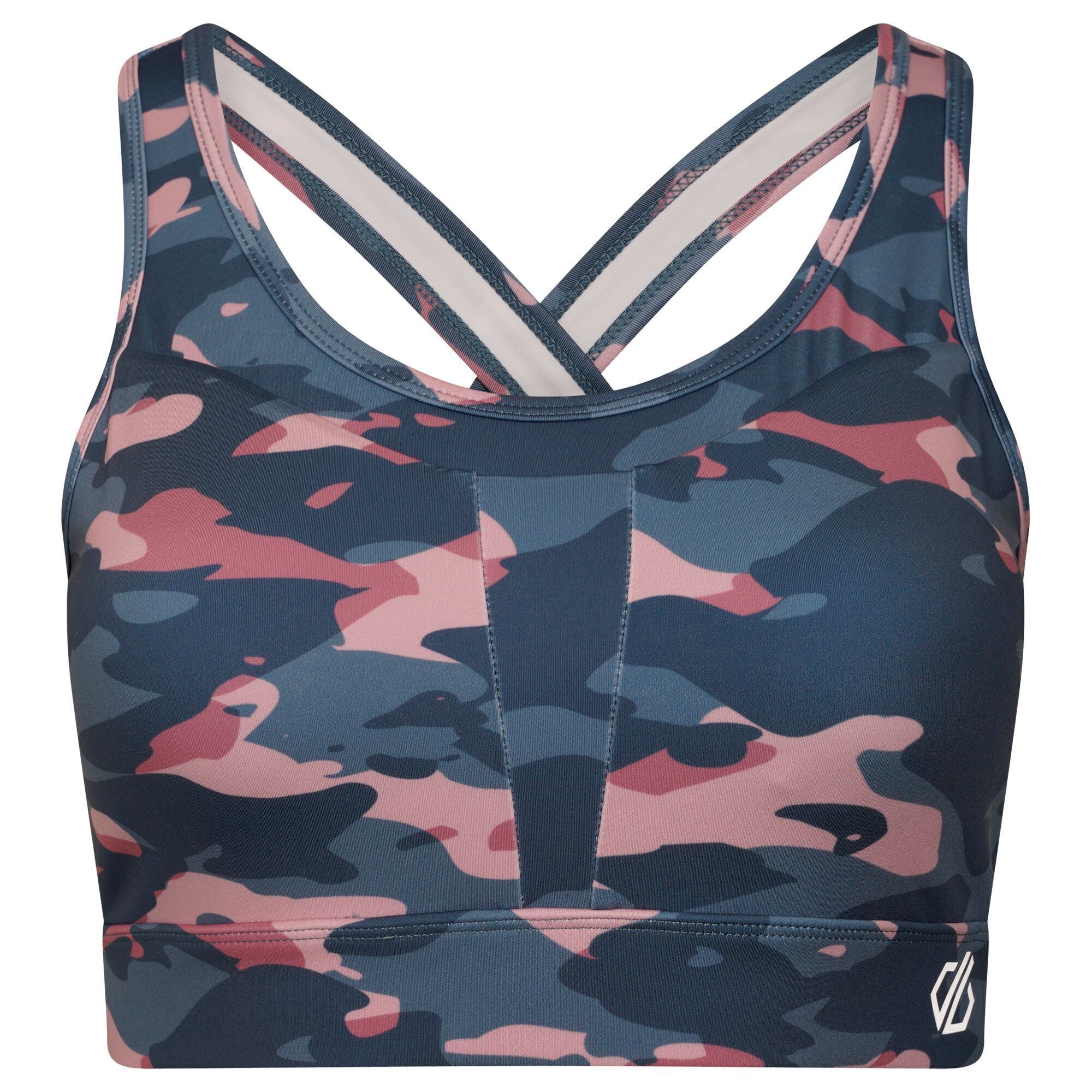 Der Laura Whitmore Edit Mantra Camouflage Dare 2b Sport-BH