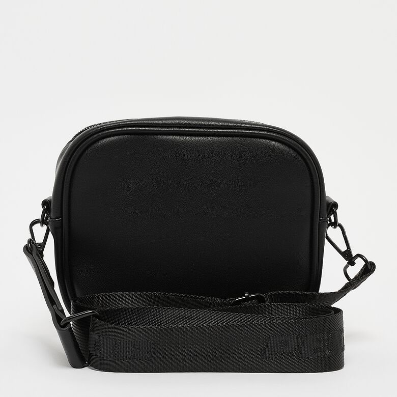Borsa a tracolla Skibo con logo in similpelle