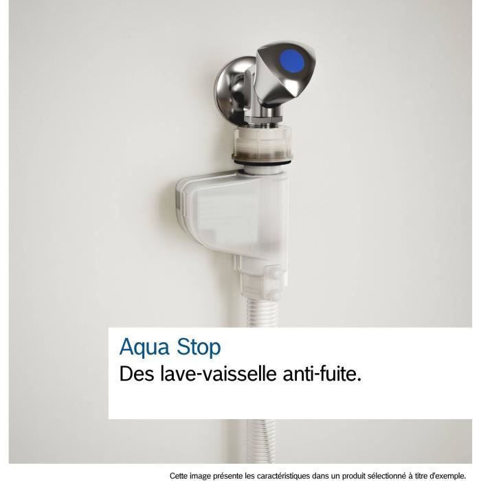 Lave-vaisselle tout encastrable BOSCH SMH6ECX12E SER6 - 14 couverts - 42 dB - porte à glissières - Classe A - tiroir à couverts
