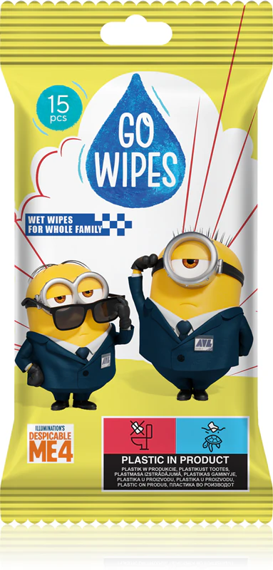 GoWipes vochtige doekjes voor het hele gezin, vochtige handreinigingsdoekjes