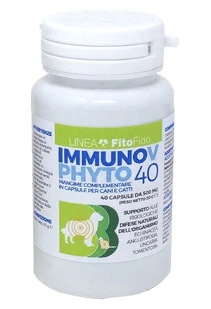 IMMUNOVET Immunov 40 capsules Aliment complémentaire