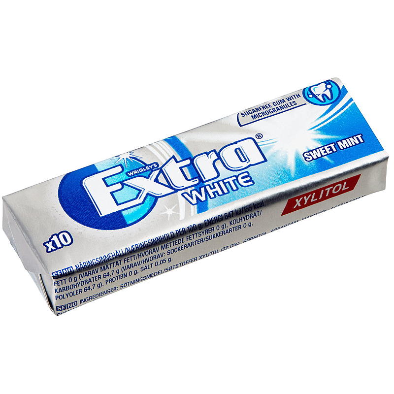 Extra Extra 14 g Menthe blanche douce
