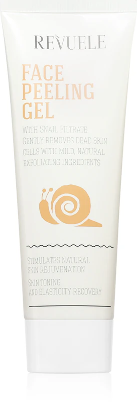 Revuele peelingový gél na tvár so slimáčím filtrátom, jemný enzymatický peeling s rozjasňujúcim účinkom