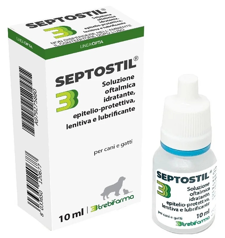 TREBIFARMA Sepostil solução oftálmica 10 ml hidratante e calmante