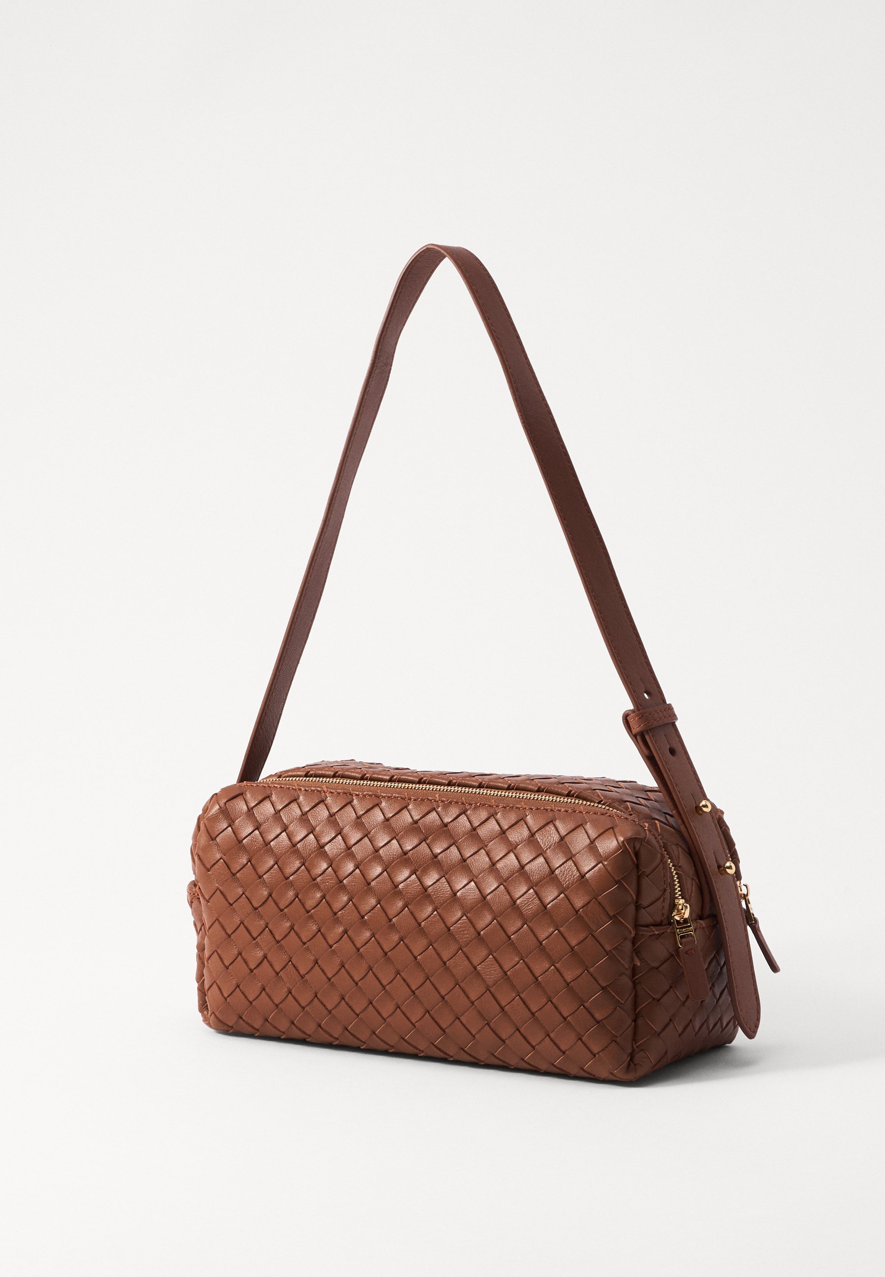 Elleme POUSSE - Borsa a mano - cognac