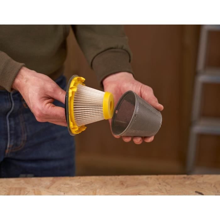 Cordless handheld vacuum cleaner - 18V - STANLEY FATMAX - SFMCVH001B-XJ - bagless - Battery not included