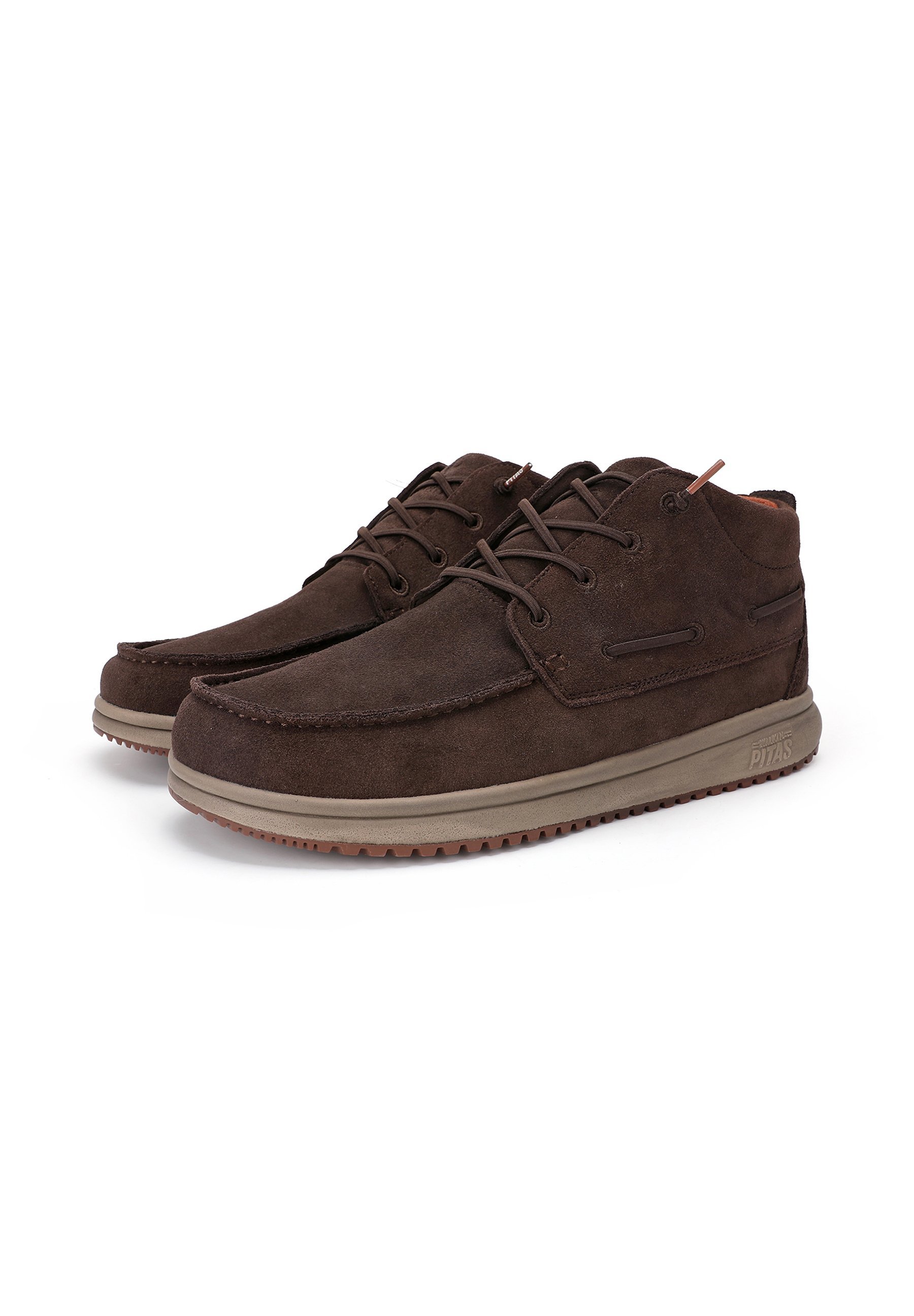 Bottines Pitas TIMOR à lacets - marron