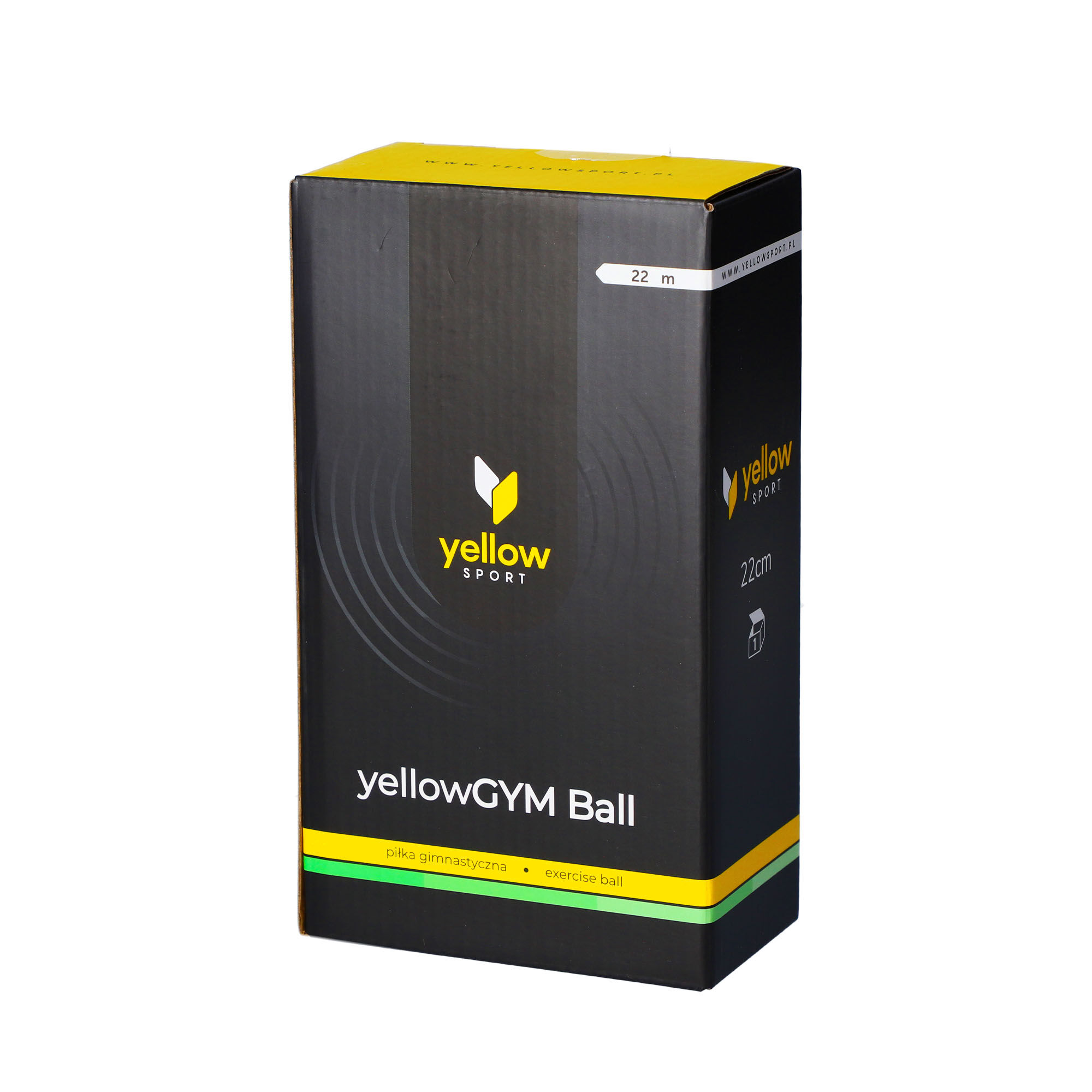 bola de ginástica amarelaSPORT