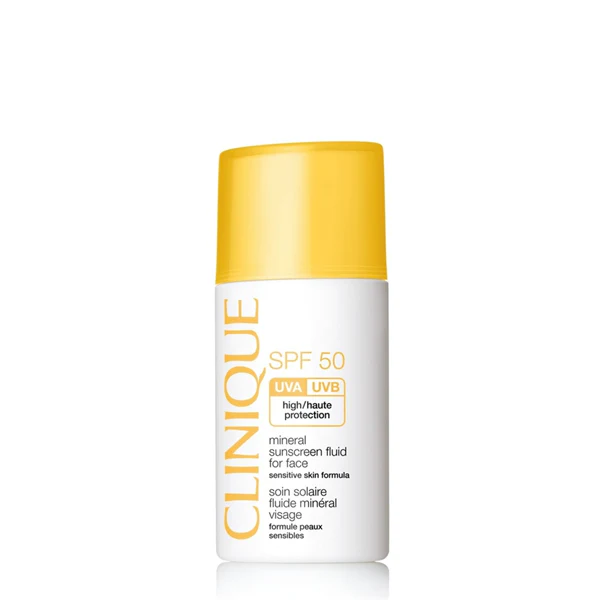 Protezione Solare SPF50 Mineral Sunscreen Fluid For Face - Solare viso alta prot.