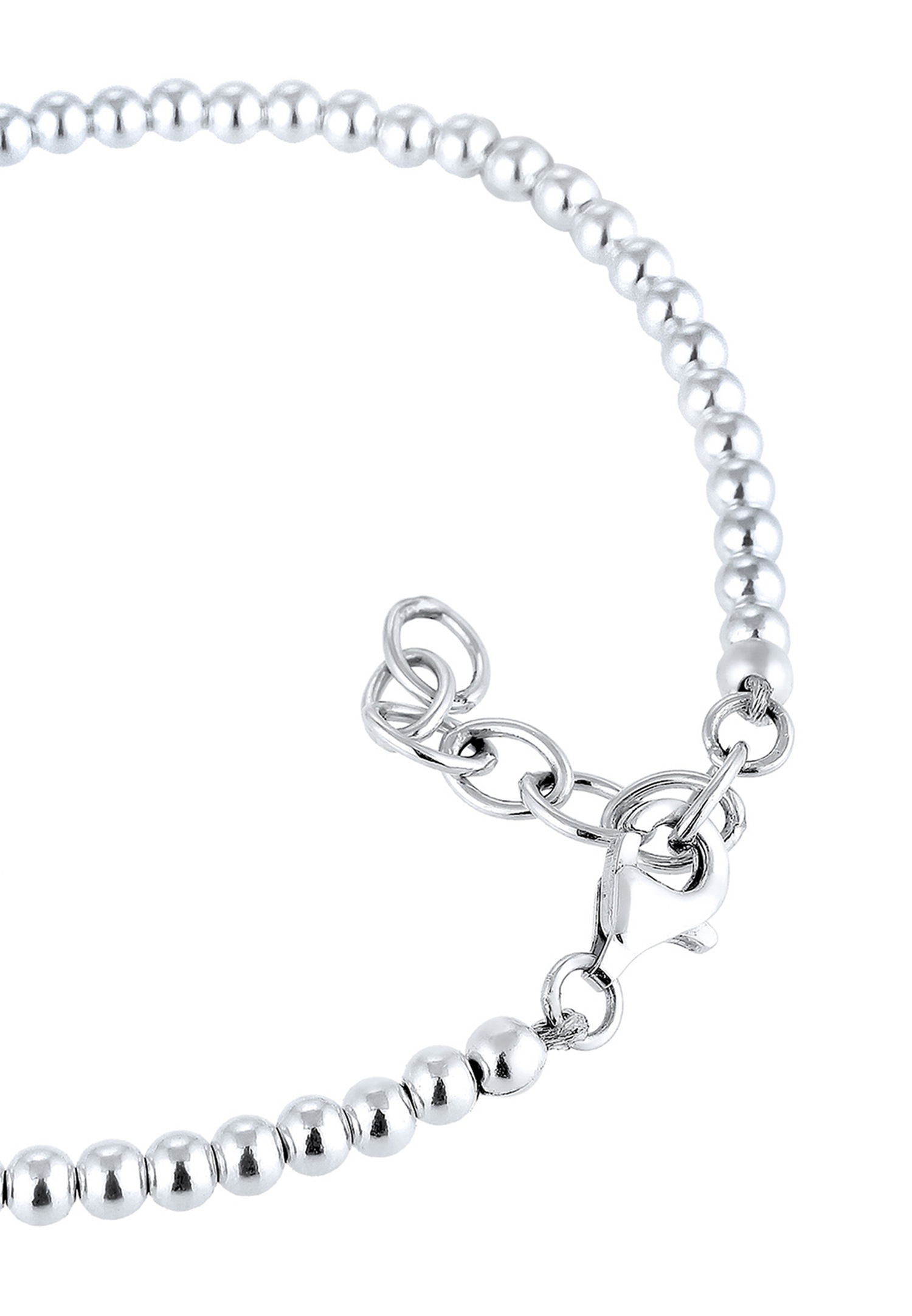 Elli Pierre de lune balle Bracelet Femme (925/1000) Argent