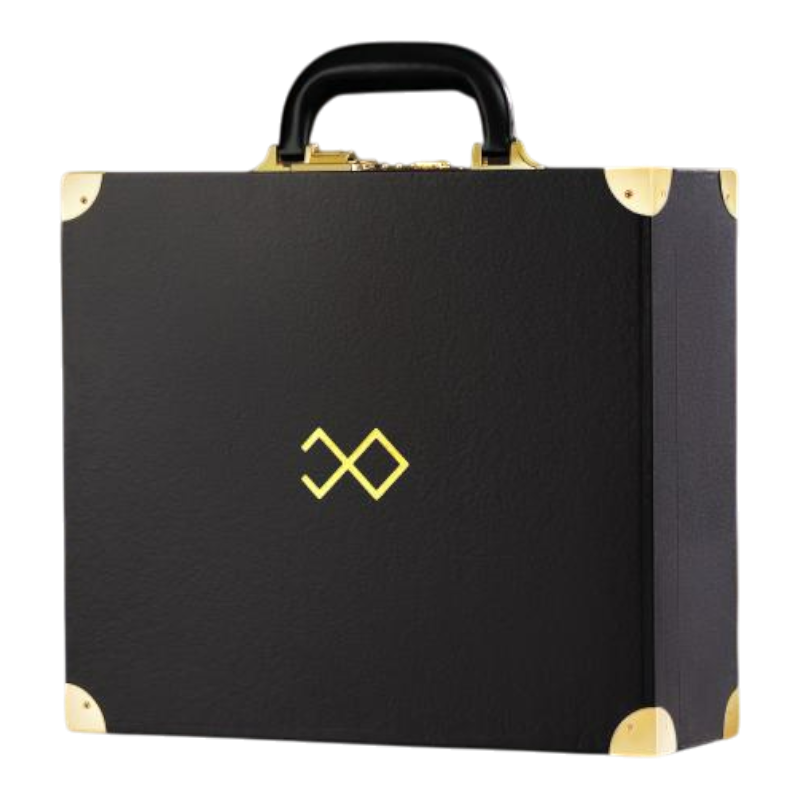 Boîte de rangement Lockink Moonlight noire