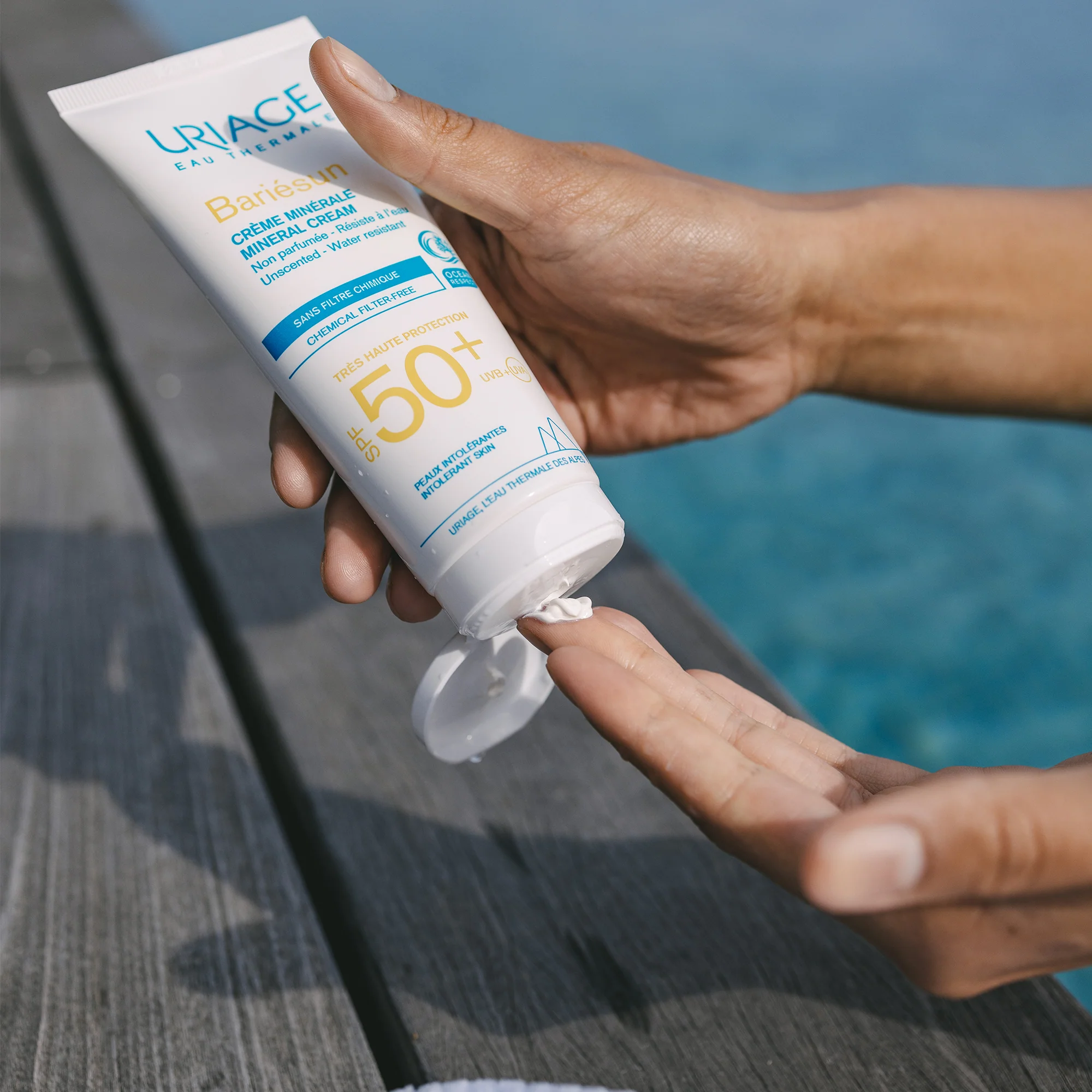 BARIESUN Crema Minerale SPF50+ - Crema solare corpo alta prot.