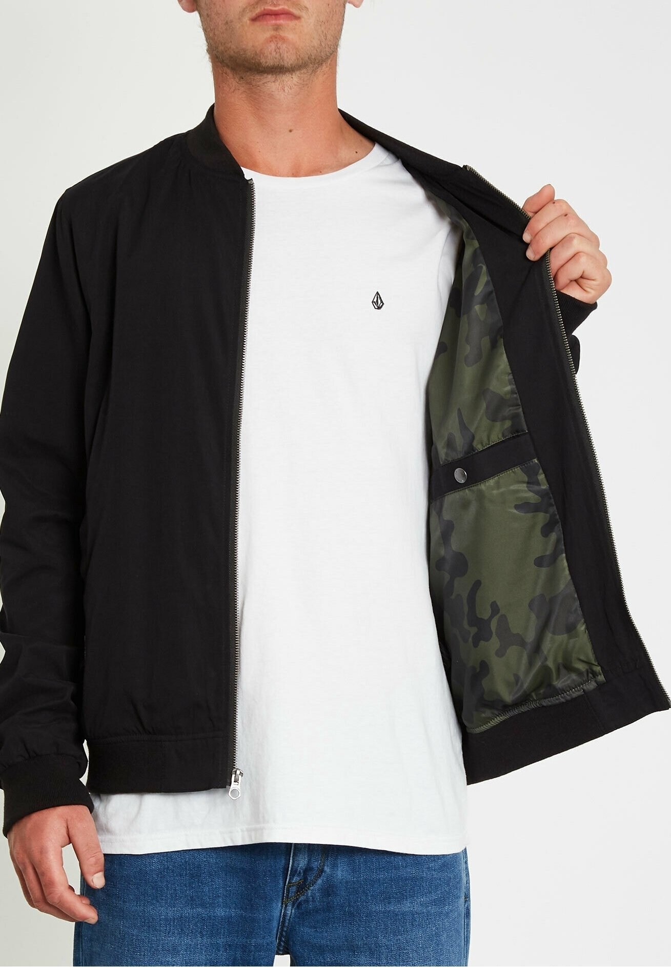 Volcom bomberjack - zwart