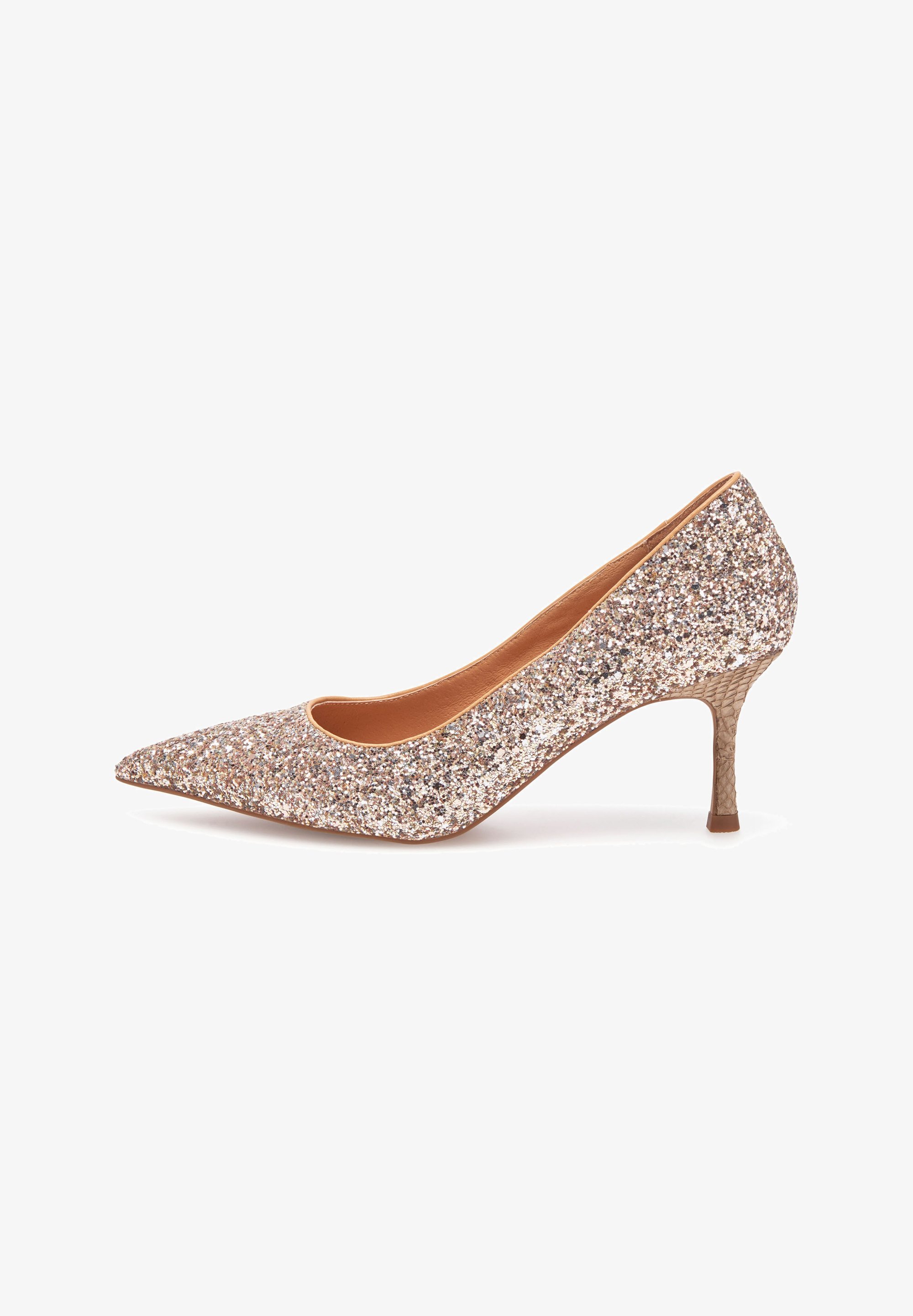 Décolleté Woden Classic color oro rosa