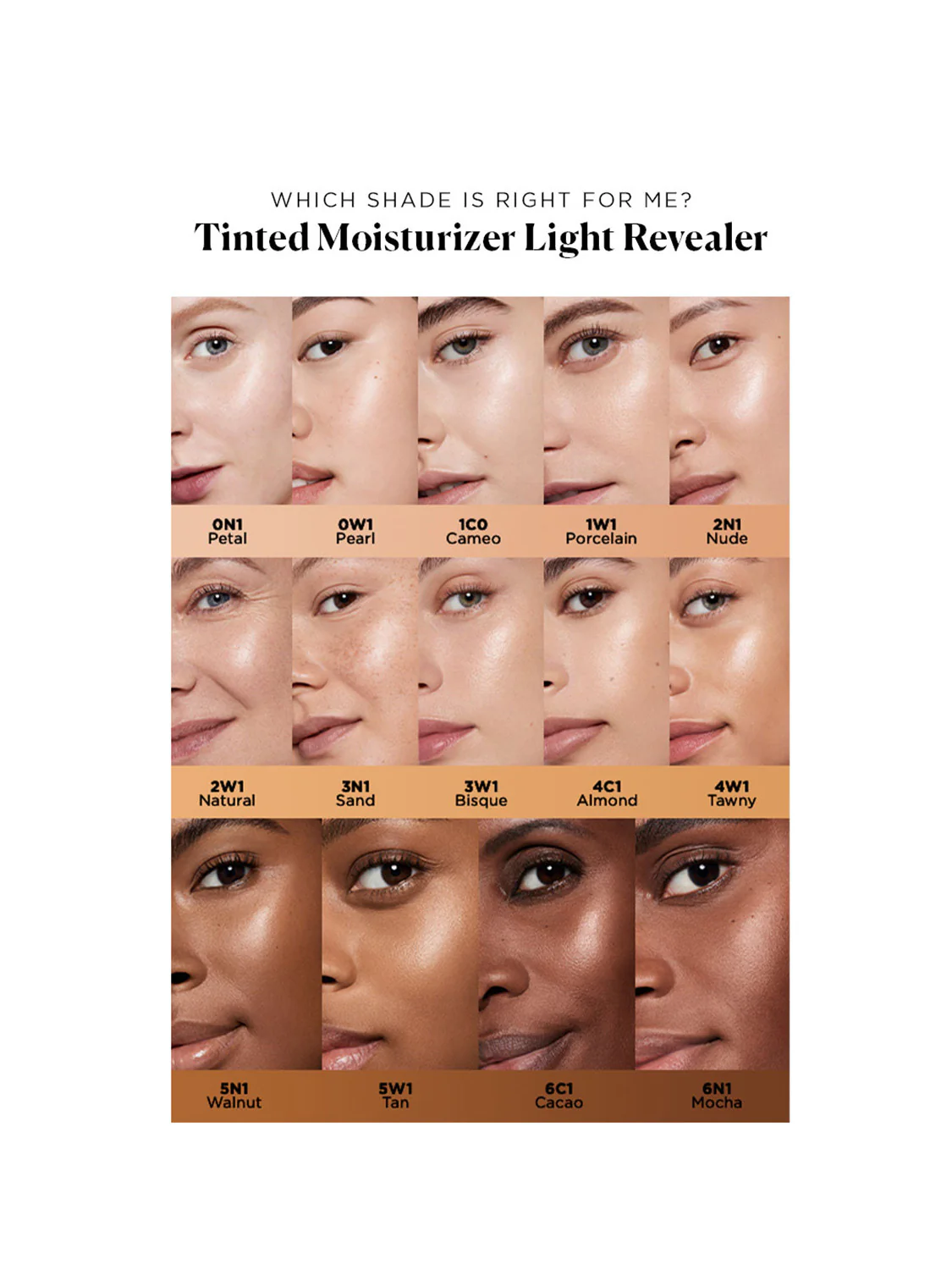 Fondotinta Tinted Moisturizer Light Revealer SPF25 - Fondotinta crema, Crema viso colorata illuminante