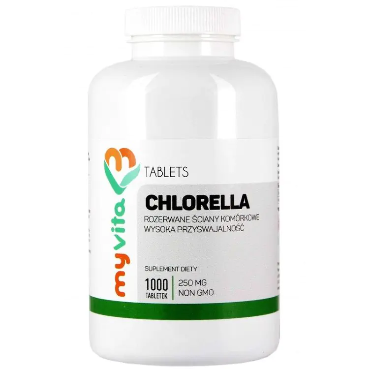 MyVita Chlorella 250 mg, 1000 tabl.