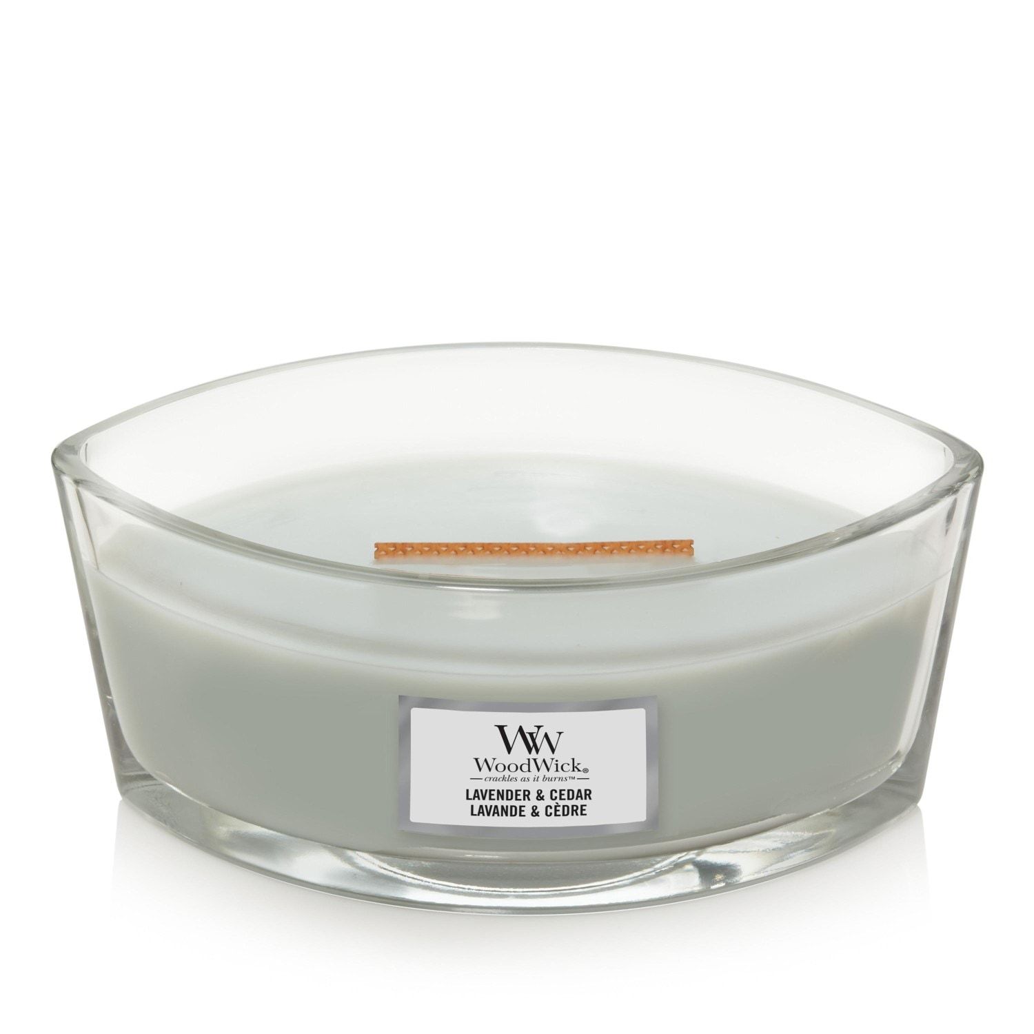 WoodWick Duftkerze Lavendel & Zeder - 454 g