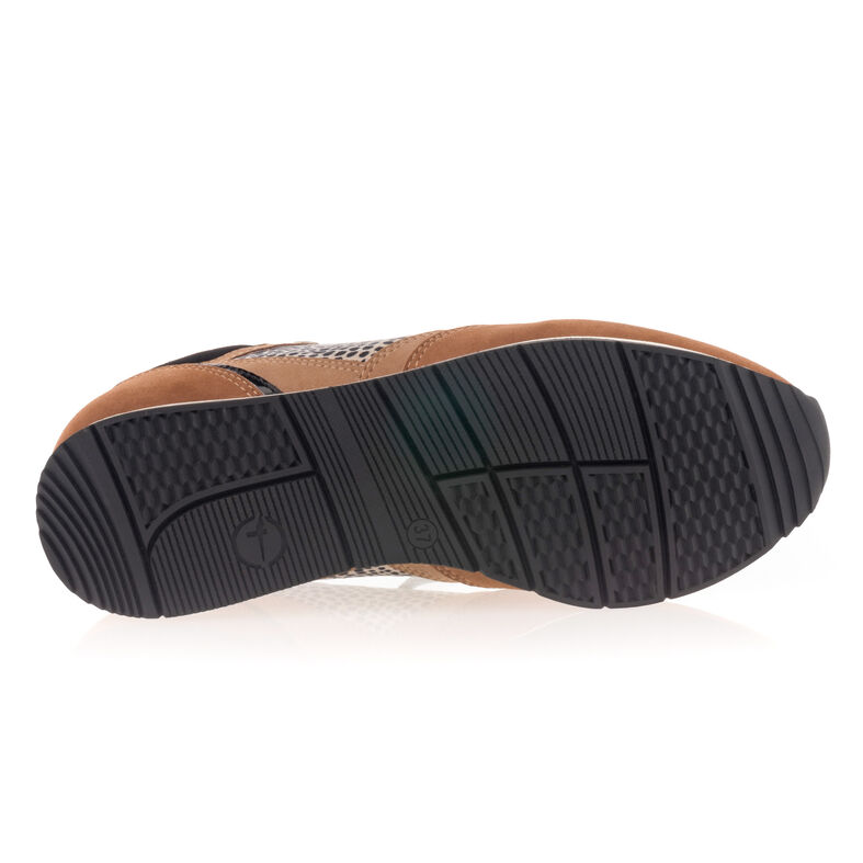 Zapatillas deportivas para mujer color marrón