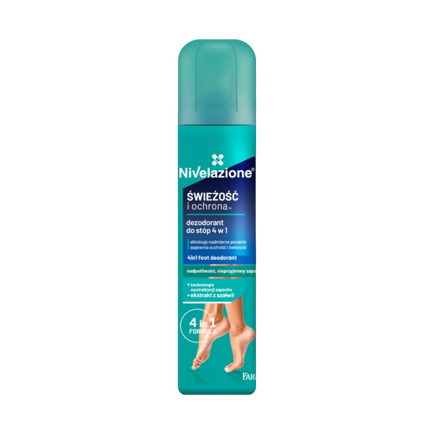 Nivelazione aktiv fotdeodorant 4-i-1 180 ml