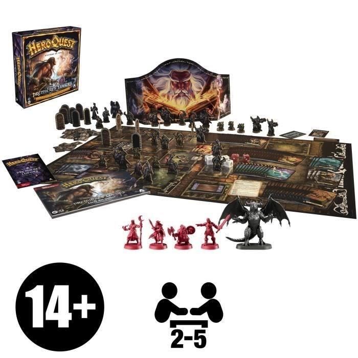 Heroquest Système de Jeu First Light, jeu de plateau, Avalon Hill