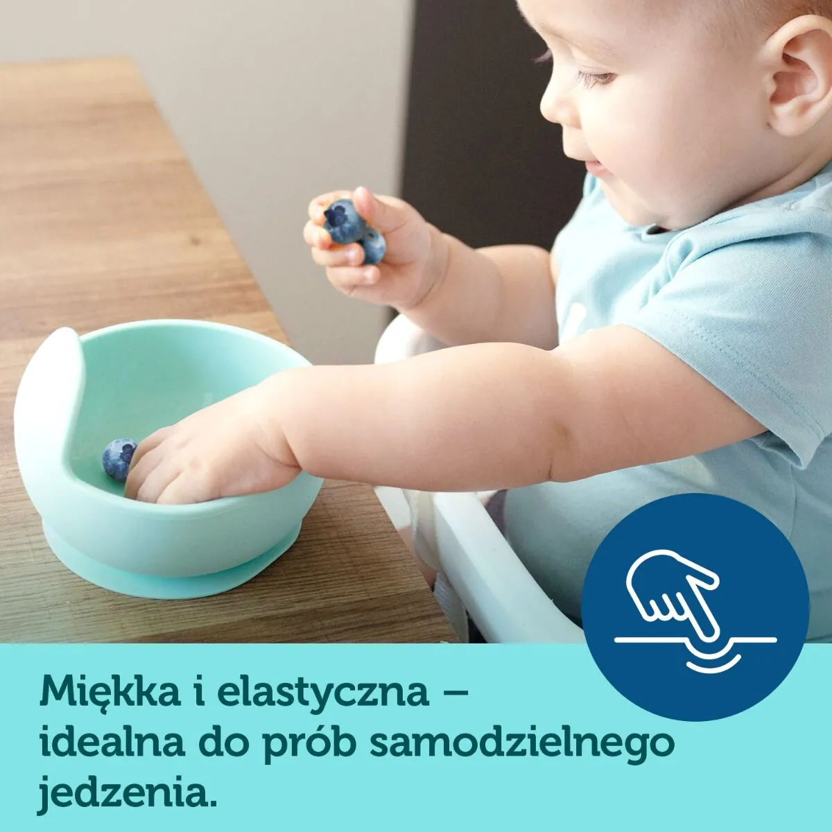 Canpol Babies Miseczka Silikonowa z Przyssawką Różowa