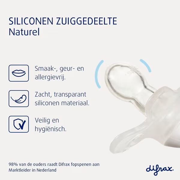 Duda Difrax Natural 12+M<br>roza