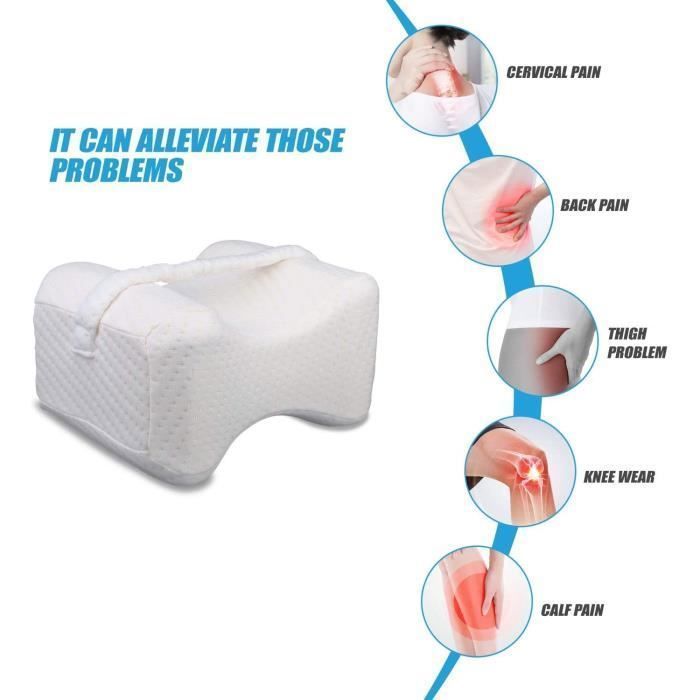 Cuscino ortopedico - Non specificato - Modello per ginocchio - Schiuma a memoria di forma - Ergonomico - Comfort ottimale