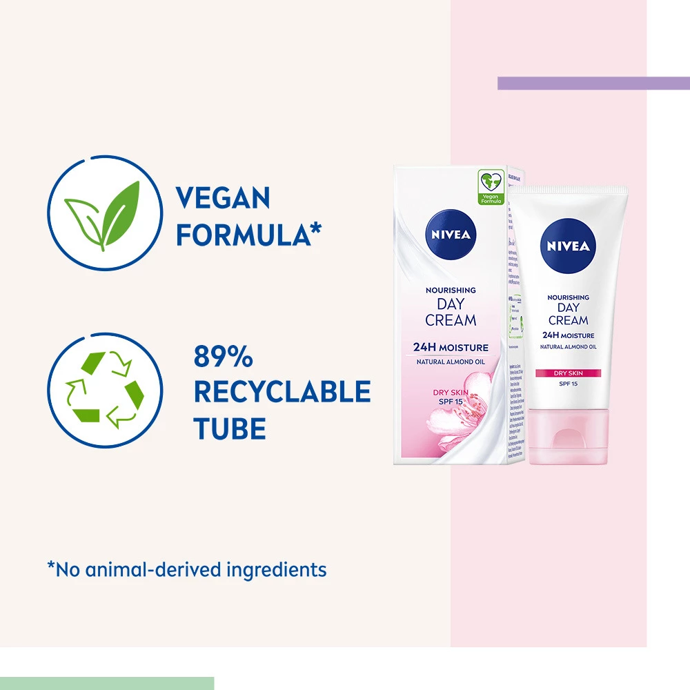 Tápláló nappali krém SPF15 50 ml - NIVEA