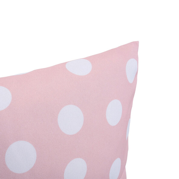 Points-puter, sett med 2, støvete rosa