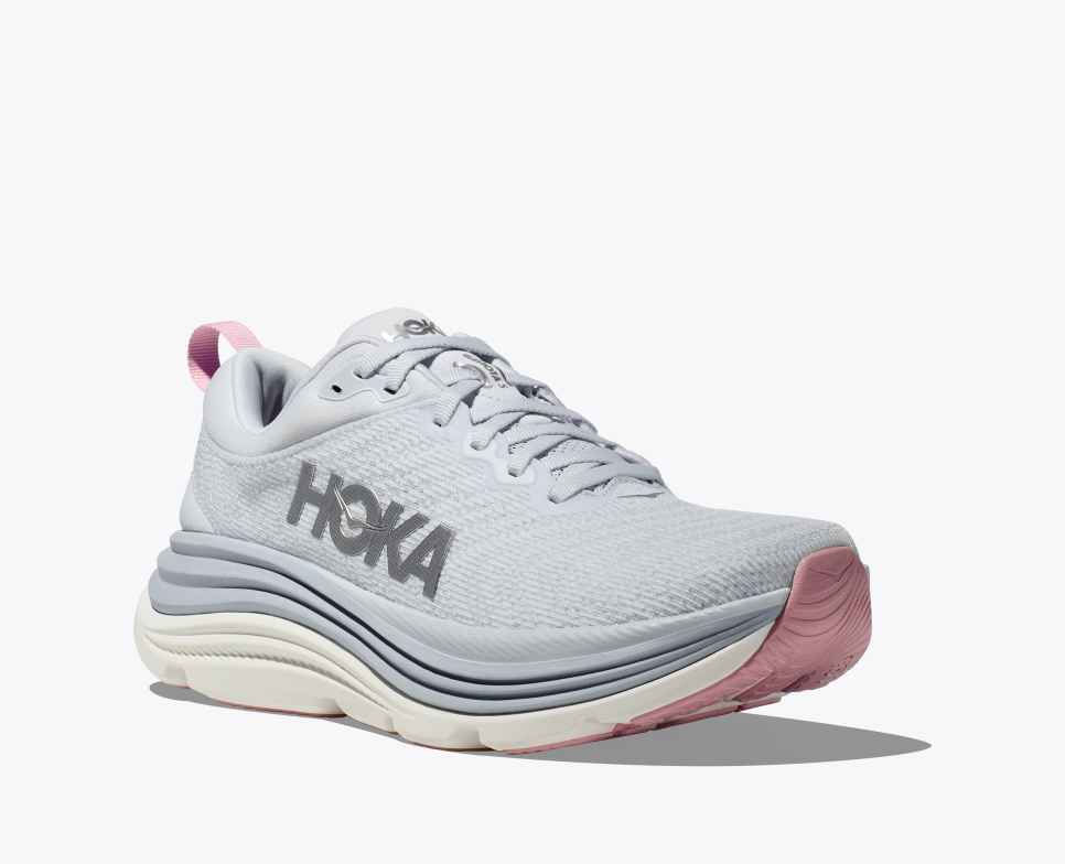 HOKA Gaviota 5 Hielo Marino / Crepúsculo Rosa
