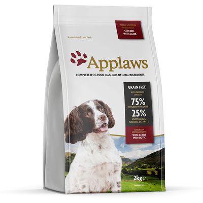 Applaws Volwassen Kleine & Middelgrote Ras - Kip met Lam