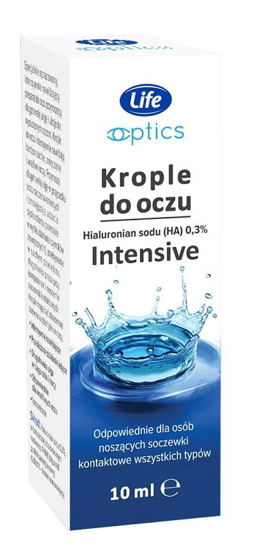 Life Intensive, Nawilżające krople do oczu z 0,3% hialuronianu sodu