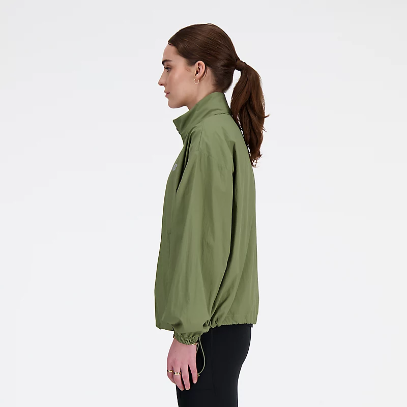 Opvouwbare Femme-jas - Donker olijfgroen