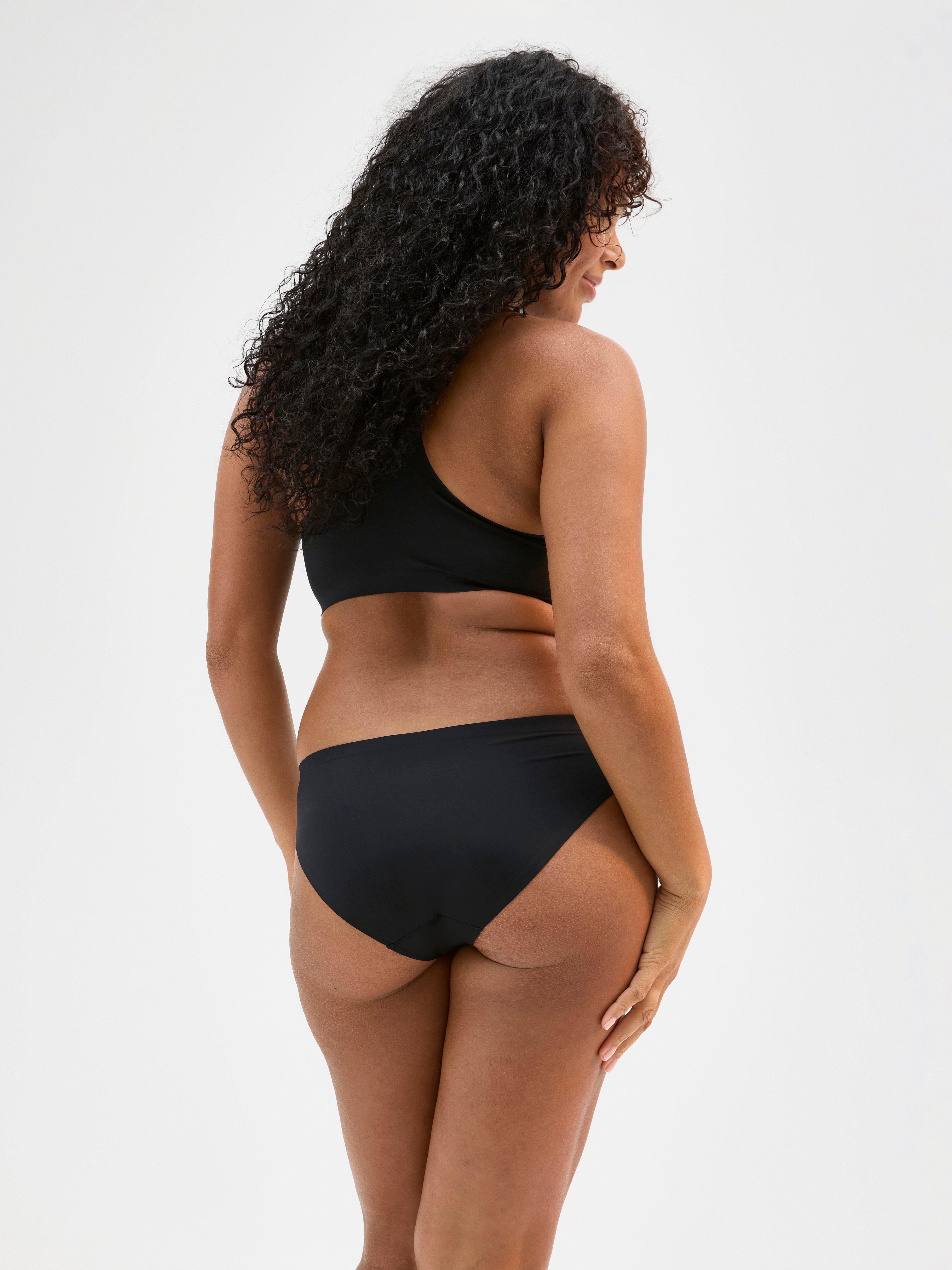 Menstrosa med medium absorption – bikini – Female Engineering Black