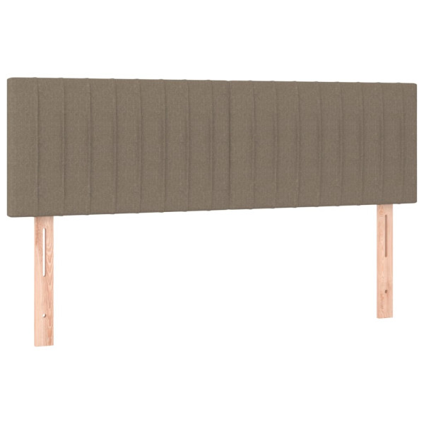 VidaXL Zagłówki do łóżka 2 szt. Taupe