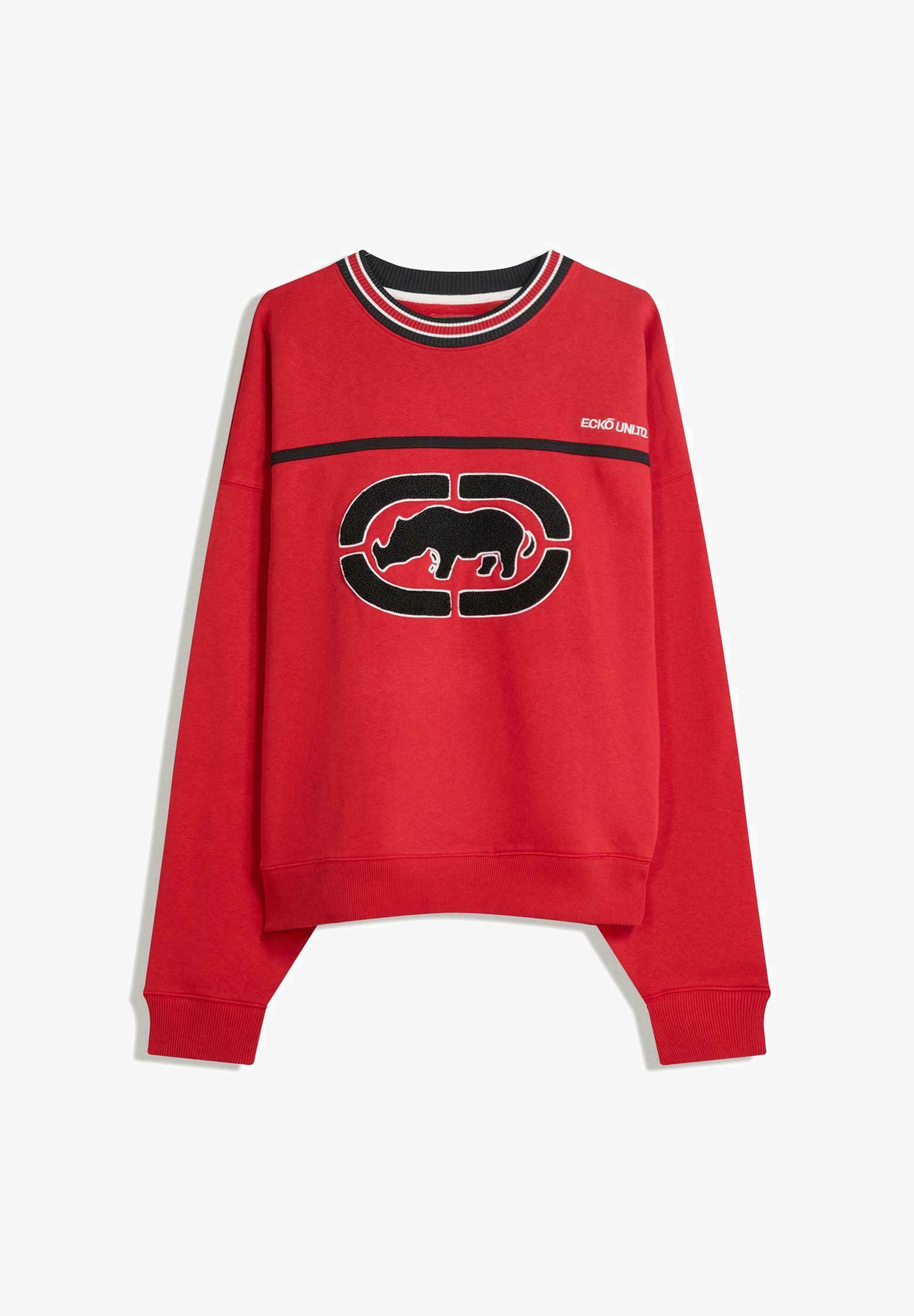 Bershka Sweatshirt - rot