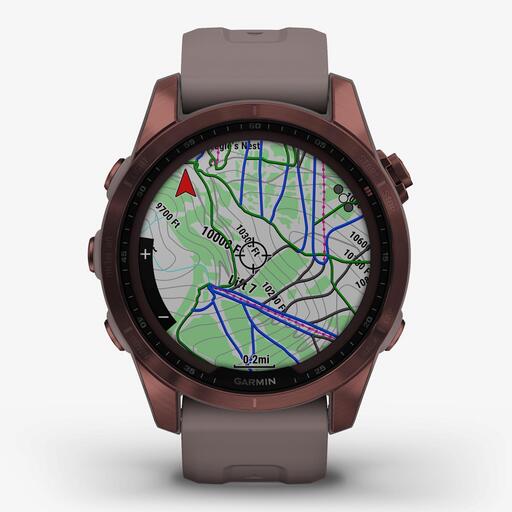  Garmin Fenix 7s Sapphire Solar