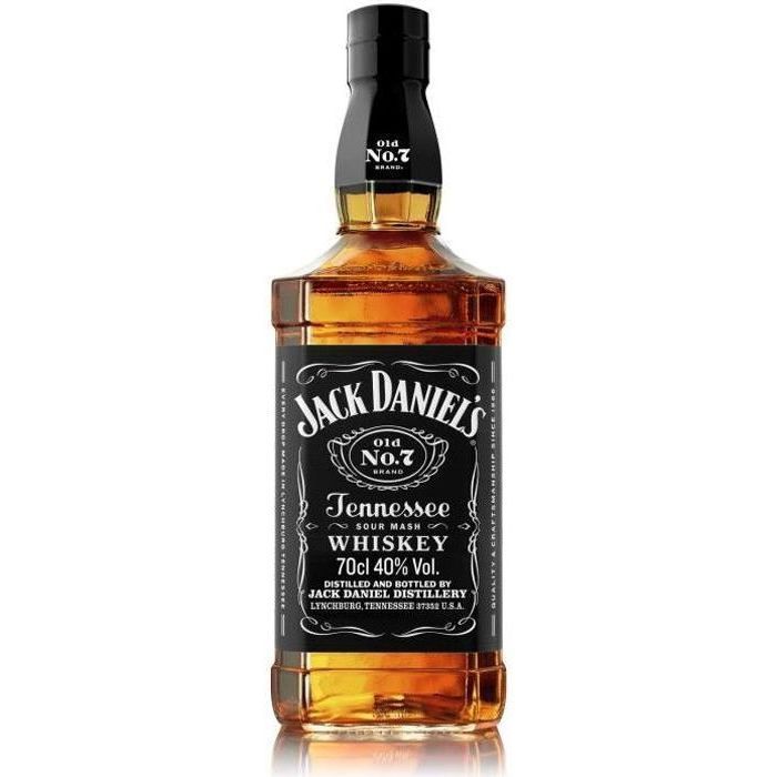 Jack Daniel's - Old N°7- Tennesse Whiskey - USA - 40% Vol. - 70 cl