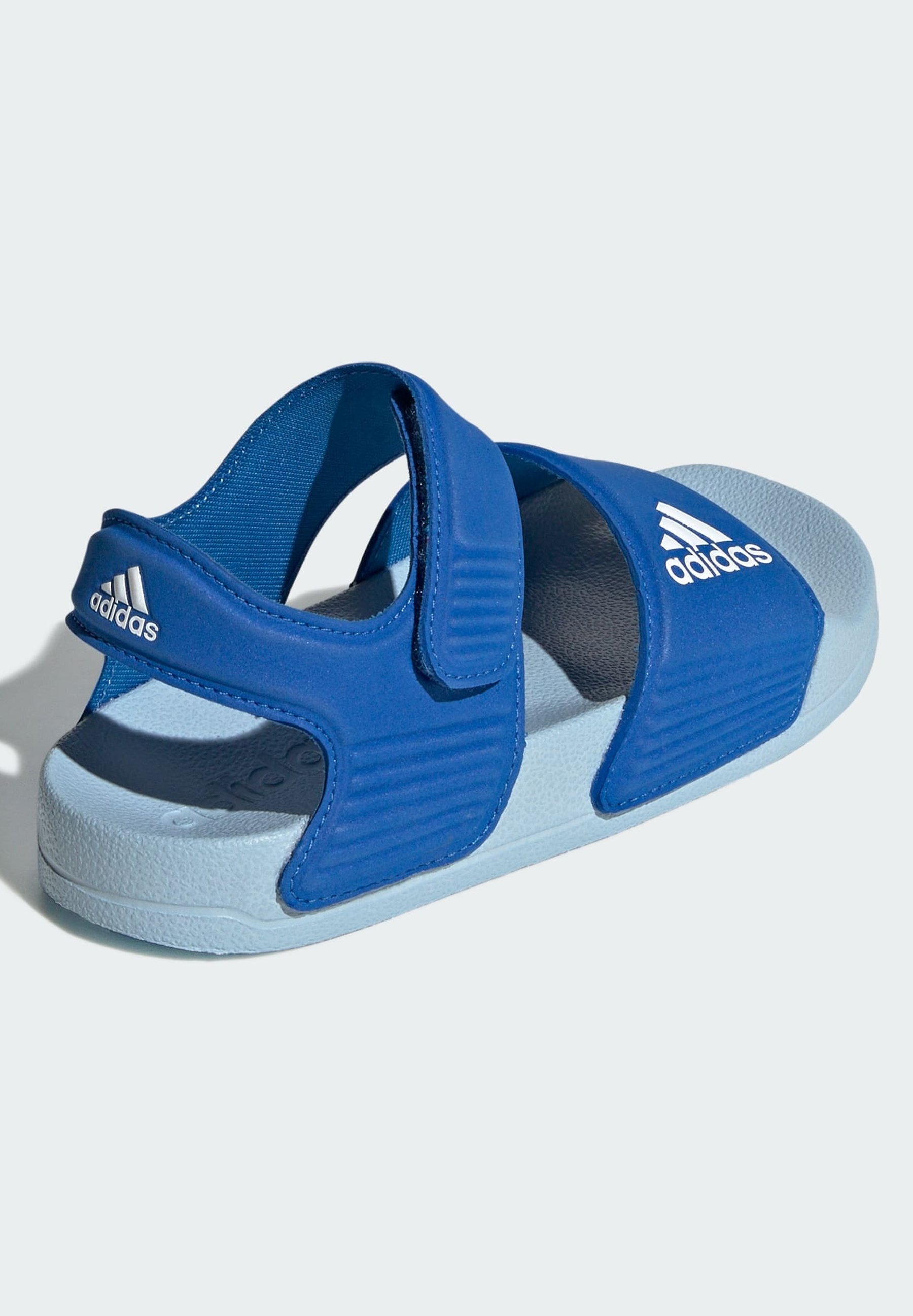 adidas Performance ADILETTE - Sandales de marche - bleu roi éclatant blanc ciel clair