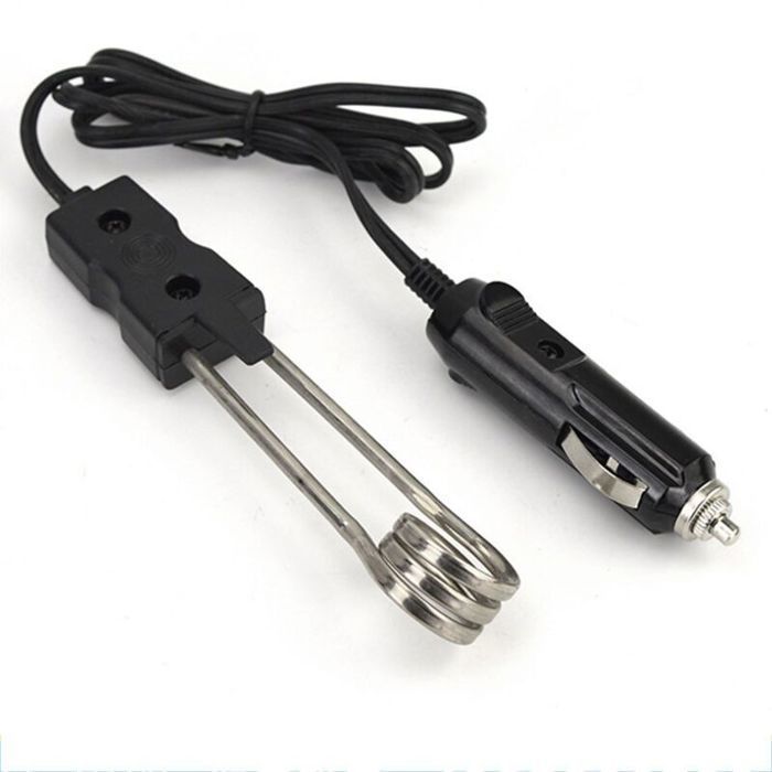 Calentador de agua para coche - MHY® - 12V - 24V - 120-140W - Cobre+PVC+ABS - Compacto - Fácil de transportar